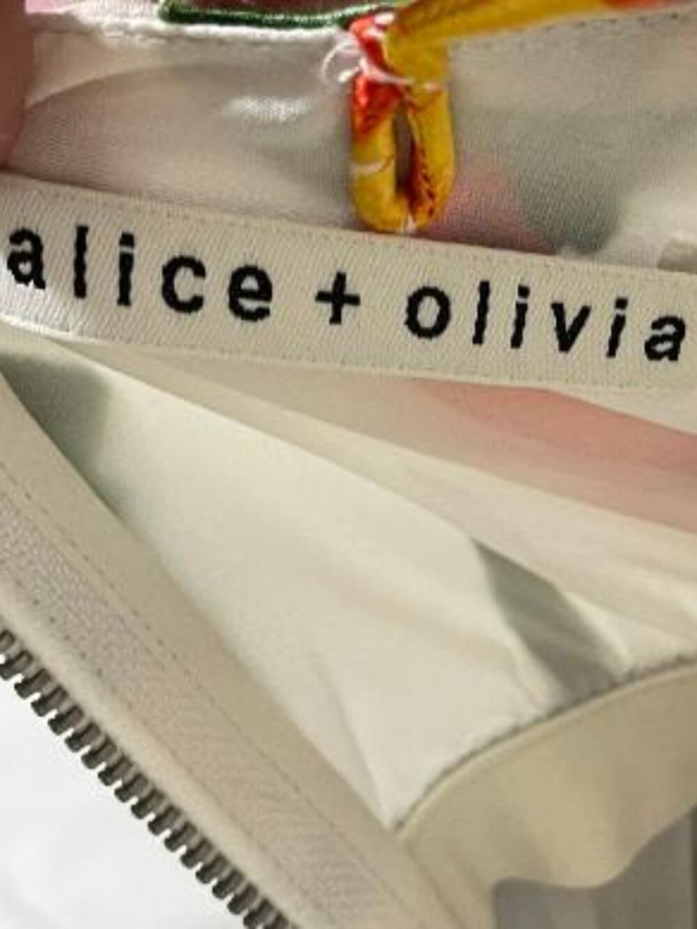 Alice + Olivia Susana Dress "Greenwich Garden" Print Size 6 - Picture 6 of 7